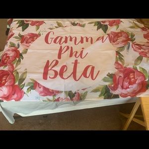 Gamma Phi Beta (GPB) Flag/ Banner